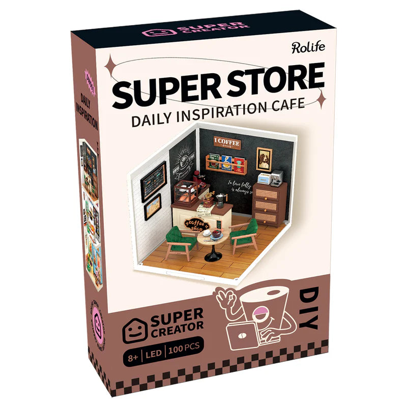 Cafe – DIY Miniature House Kit