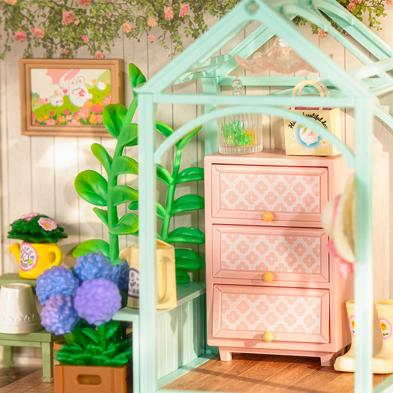 Blooming Tea Garden – DIY Miniature House Kit