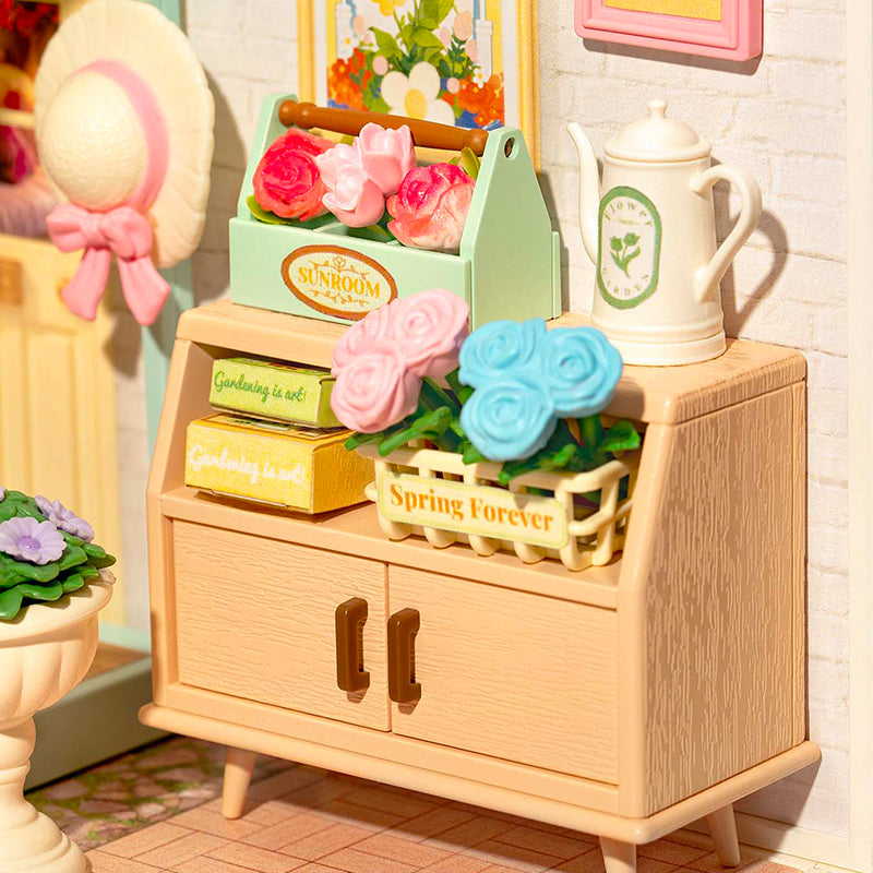 Blooming Tea Garden – DIY Miniature House Kit