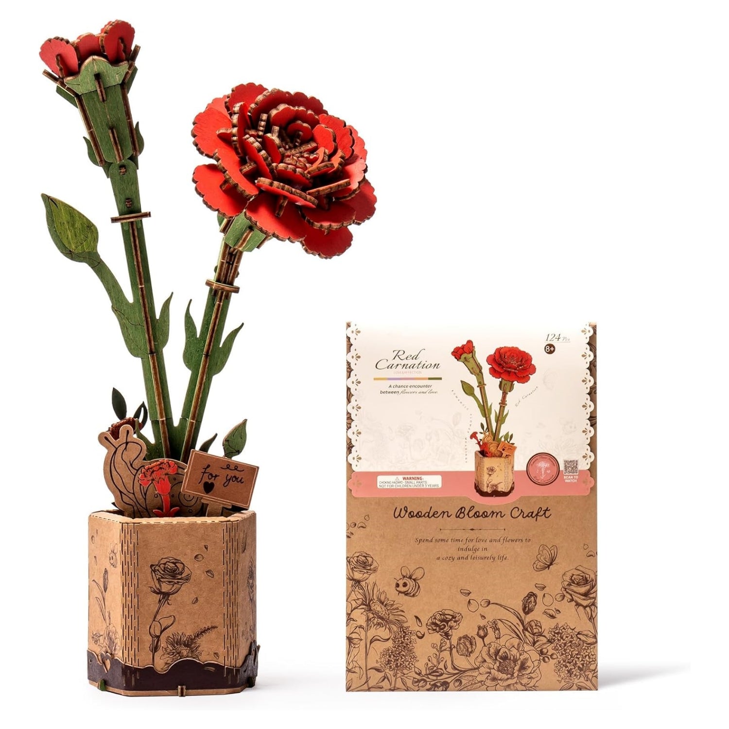 DIY Wooden Flower Bouquet – 16 Styles Available