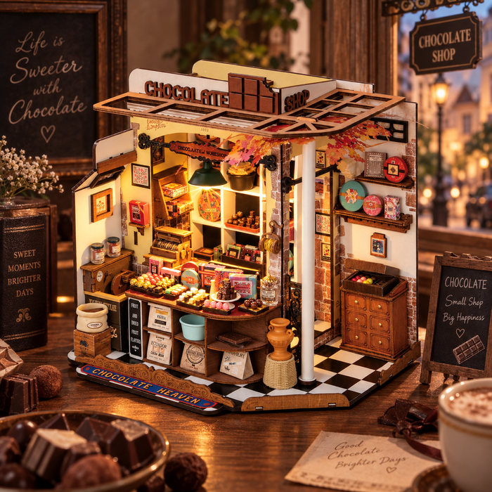 Miniature Shops & Cafes