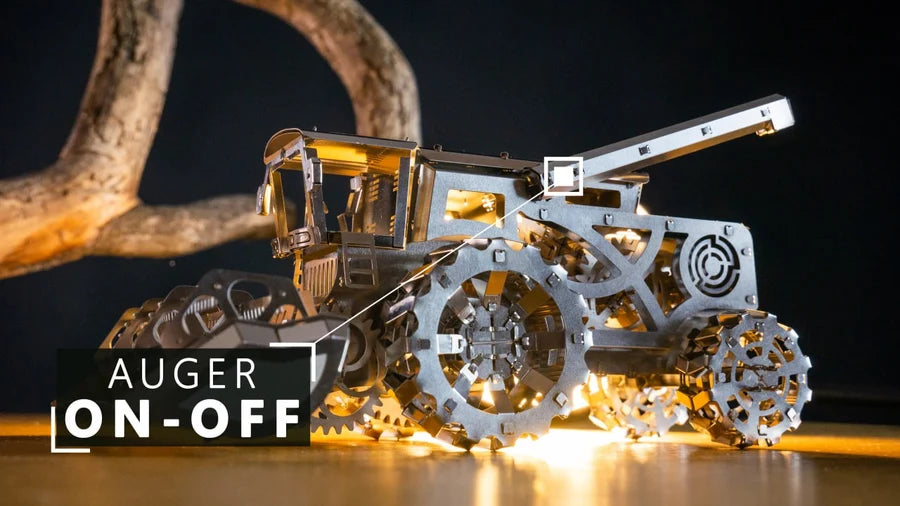 Metal Time Voracious Harvester Combine - DIY Metal Model Kit