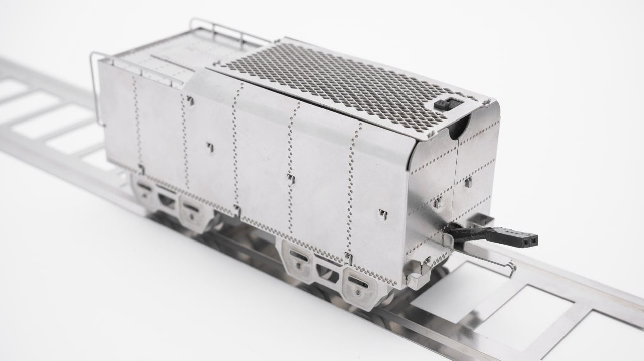Metal Time Polar Steel Magic Express Mechanical Steam Train – DIY Metal Model Kit