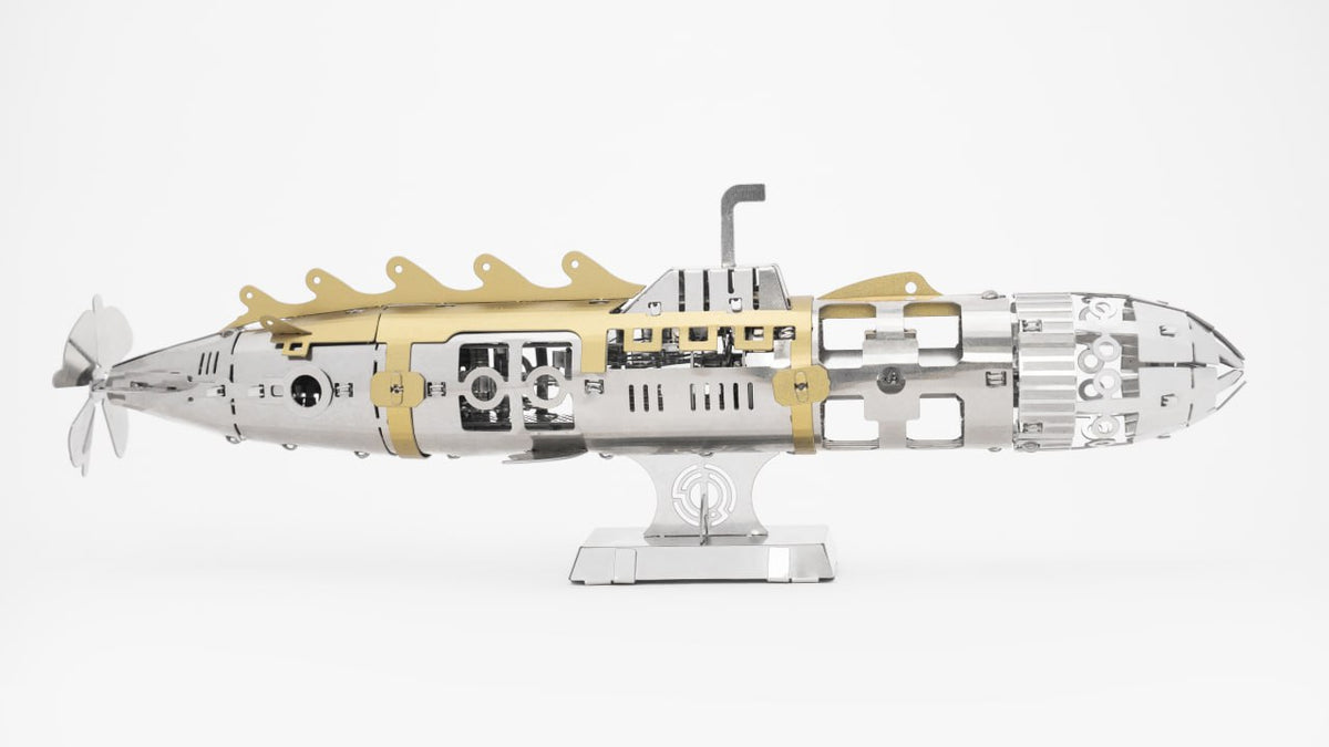 Metal Time Elusive Nautilus Submarine - DIY Metal Model Kit