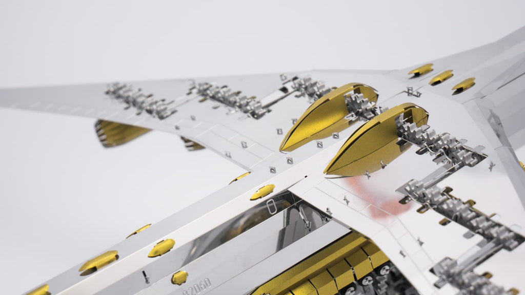 Metal Time AN-225 Mriya Official Exclusive Edition Double Color - DIY Metal Model Kit