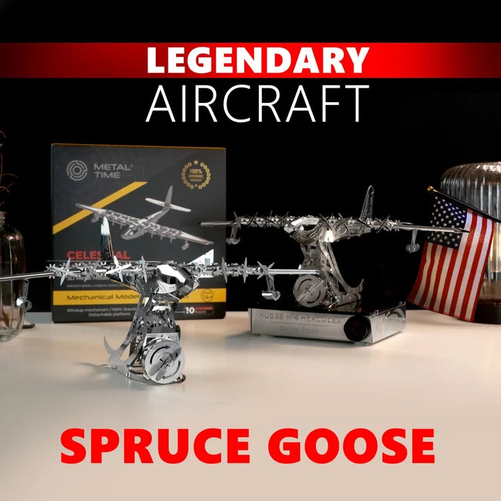 Metal Time Celestial Hughes H-4 Hercules - DIY Metal Model Kit