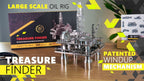 Metal Time Treasure Finder Oil Rig - DIY Metal Model Kit