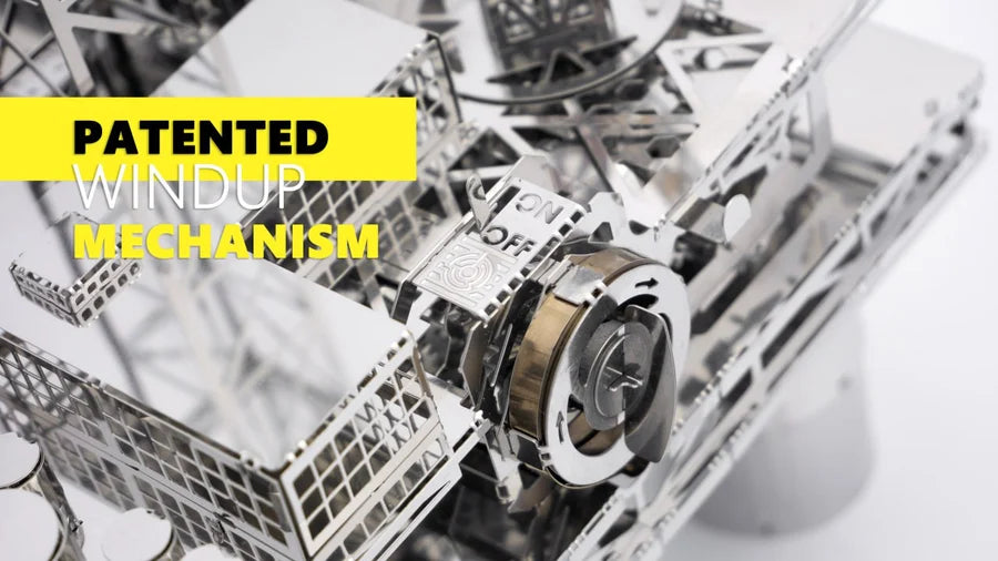 Metal Time Treasure Finder Oil Rig - DIY Metal Model Kit