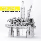 Metal Time Treasure Finder Oil Rig - DIY Metal Model Kit