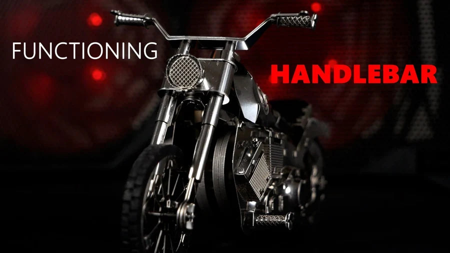 Metal Time Roadway Fantasy Harley Motorcycle - DIY Metal Model Kit