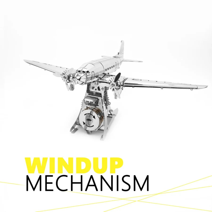 Metal Time Remarkable Douglas DC-3 - DIY Metal Model Kit