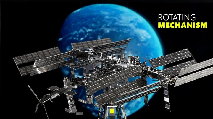 Metal Time Astronauts Lodge Space Station – DIY Metal Model Kit