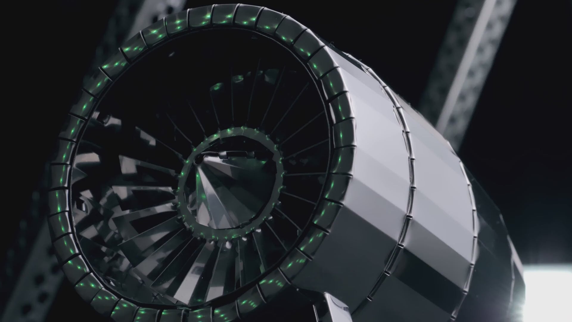 Metal Time Air Force Jet Engine - DIY Metal Model Kit