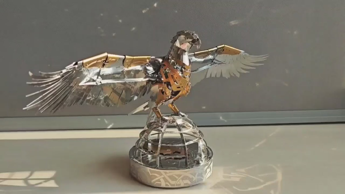 Metal Time Unity Wings Golden Armor Crystal Edition - DIY Metal Model Kit