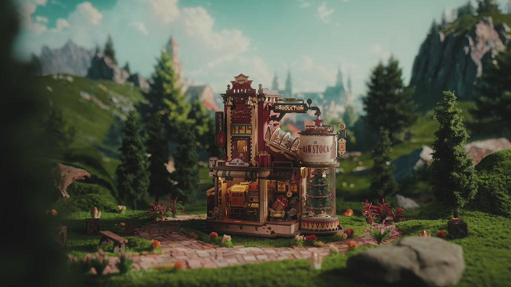 Dream Gift Factory Music Box – DIY Mechanical Model Kit