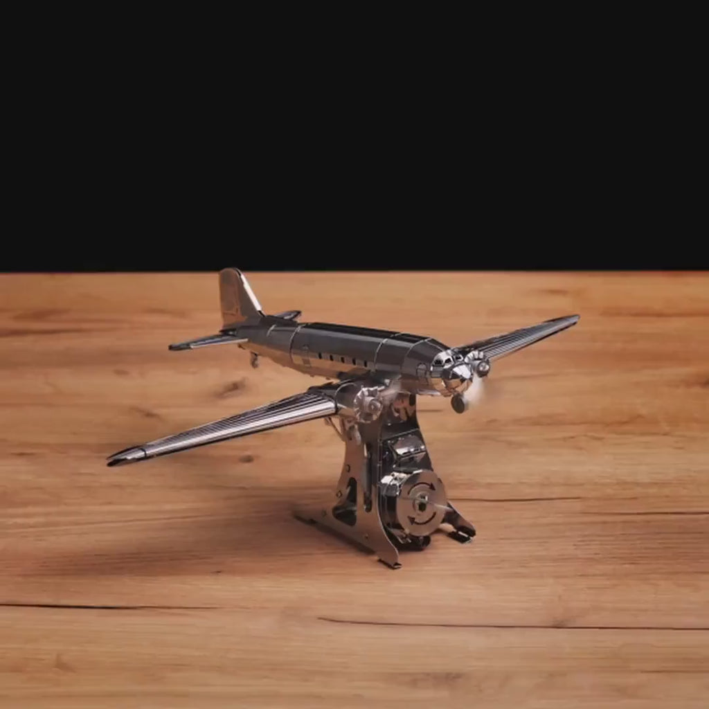 Metal Time Remarkable Douglas DC-3 - DIY Metal Model Kit