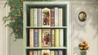Floral Corner Book Nook – DIY Model Kit