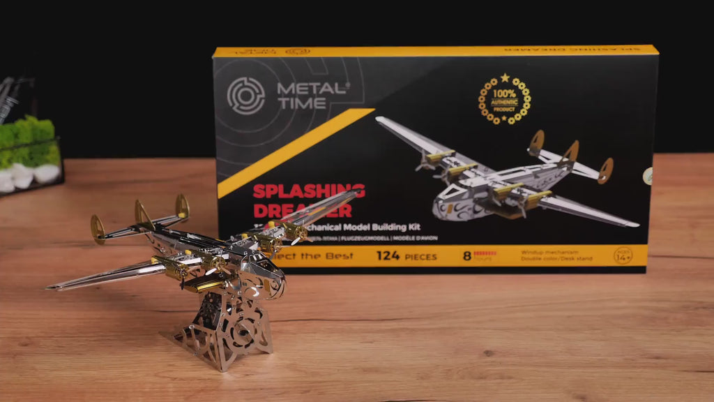 Metal Time Splashing Dreamer Boeing 314 - DIY Metal Model Kit