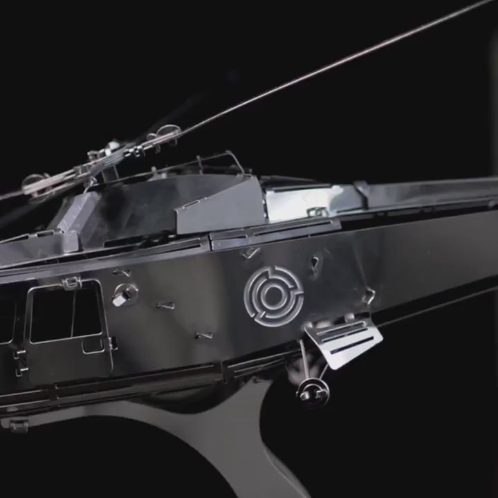 Metal Time Lifting Spirit Helicopter - DIY Metal Model Kit