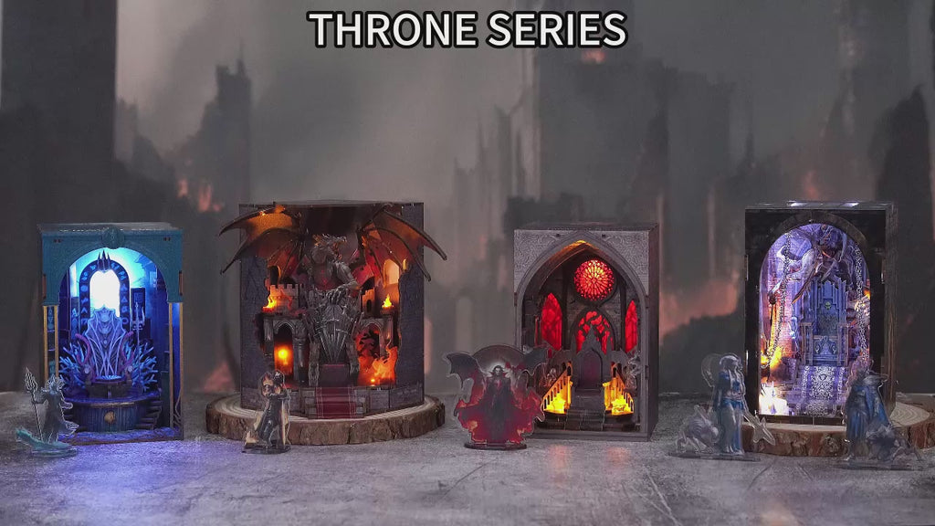 Throne of Blades - DIY Book Nook Kit
