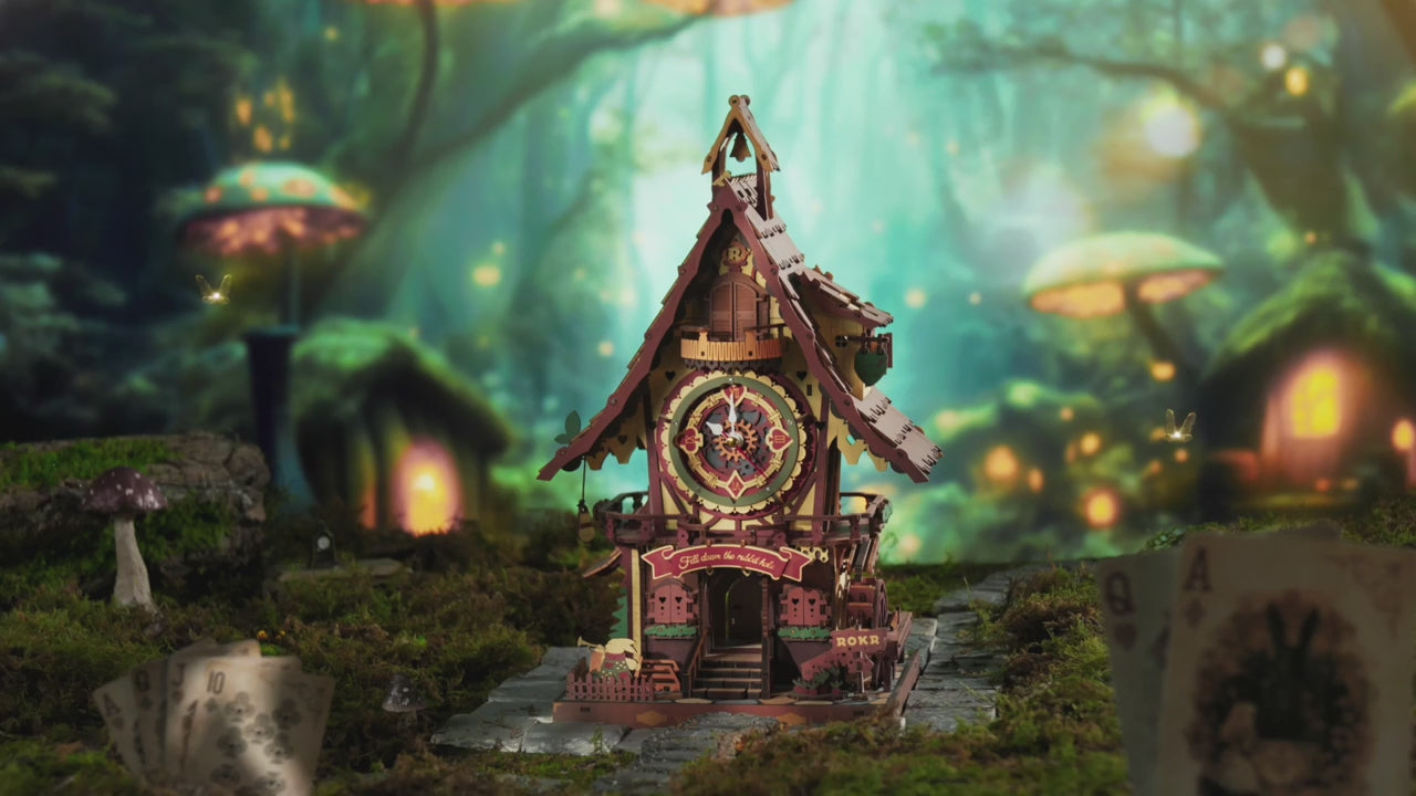 Cuckoo Clock – Mechanical Wooden Model Kit