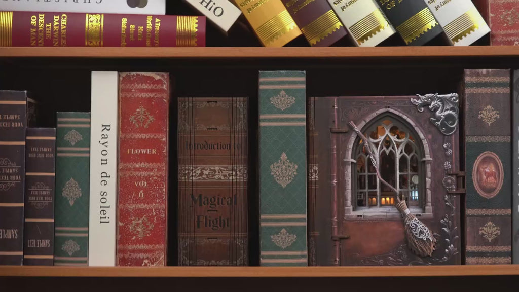 Introduction to Magical Flight - DIY Book Nook Kit