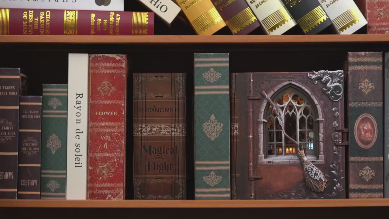 Introduction to Magical Flight - DIY Book Nook Kit