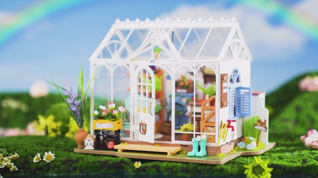 Dreamy Garden House – DIY Miniature House Kit