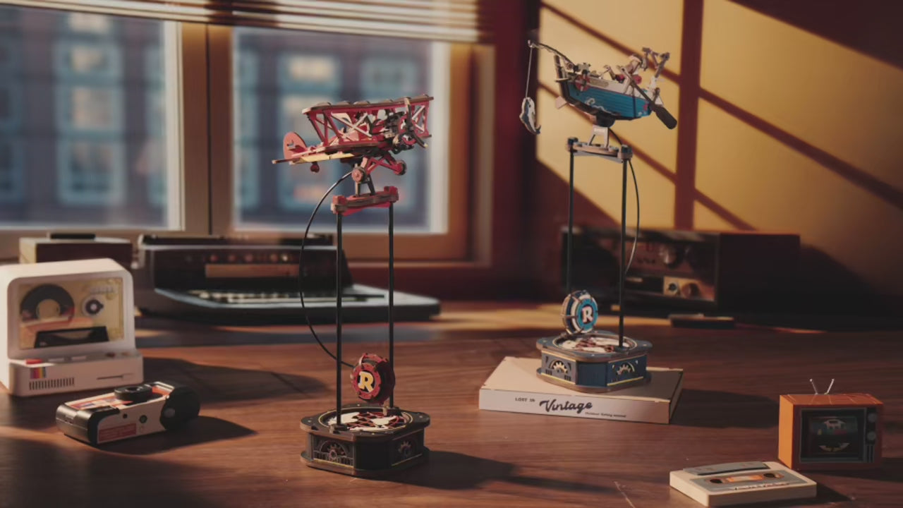 Sky Captain – 3D Wooden Pendulum Balance Toy Kit