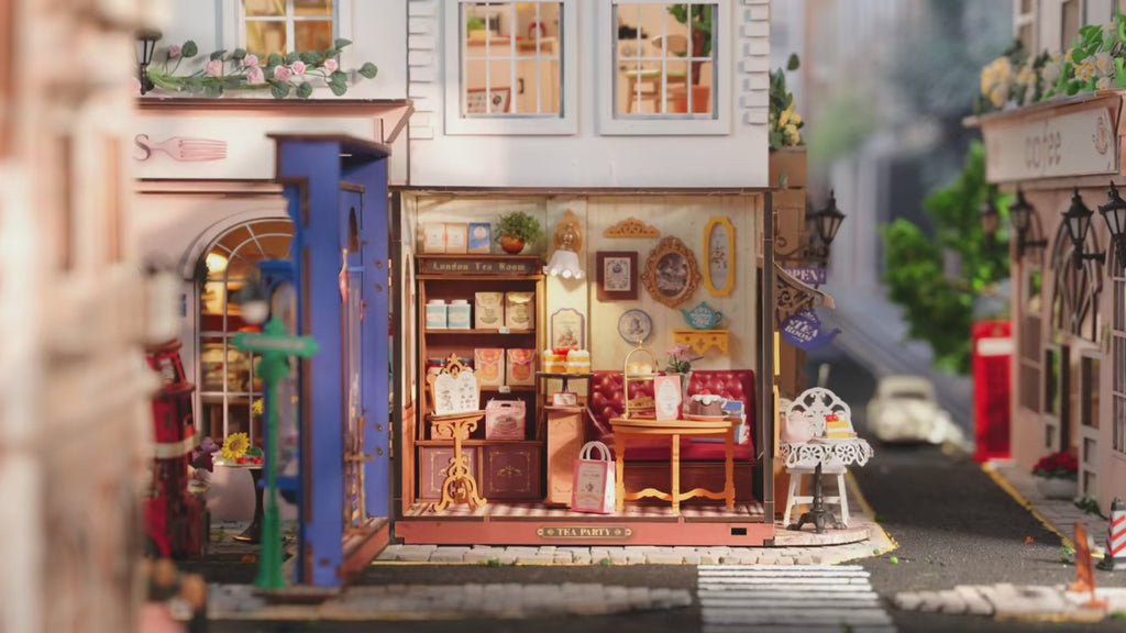 Leisure Time Tea – DIY Miniature House Kit