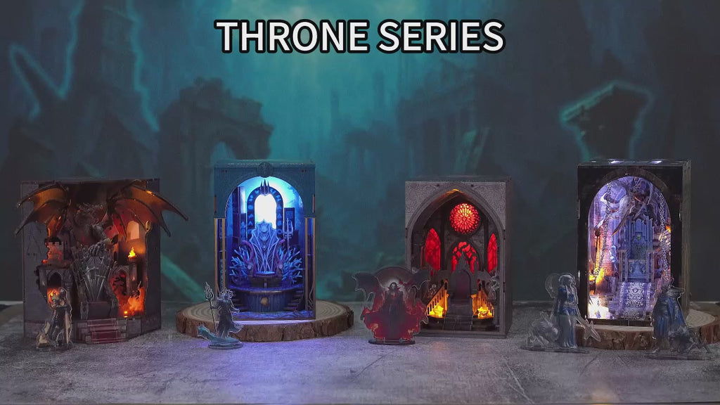 Throne of Aqua - DIY Book Nook Kit