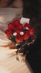 Red Rose Bouquet – DIY Flower Bouquet Kit