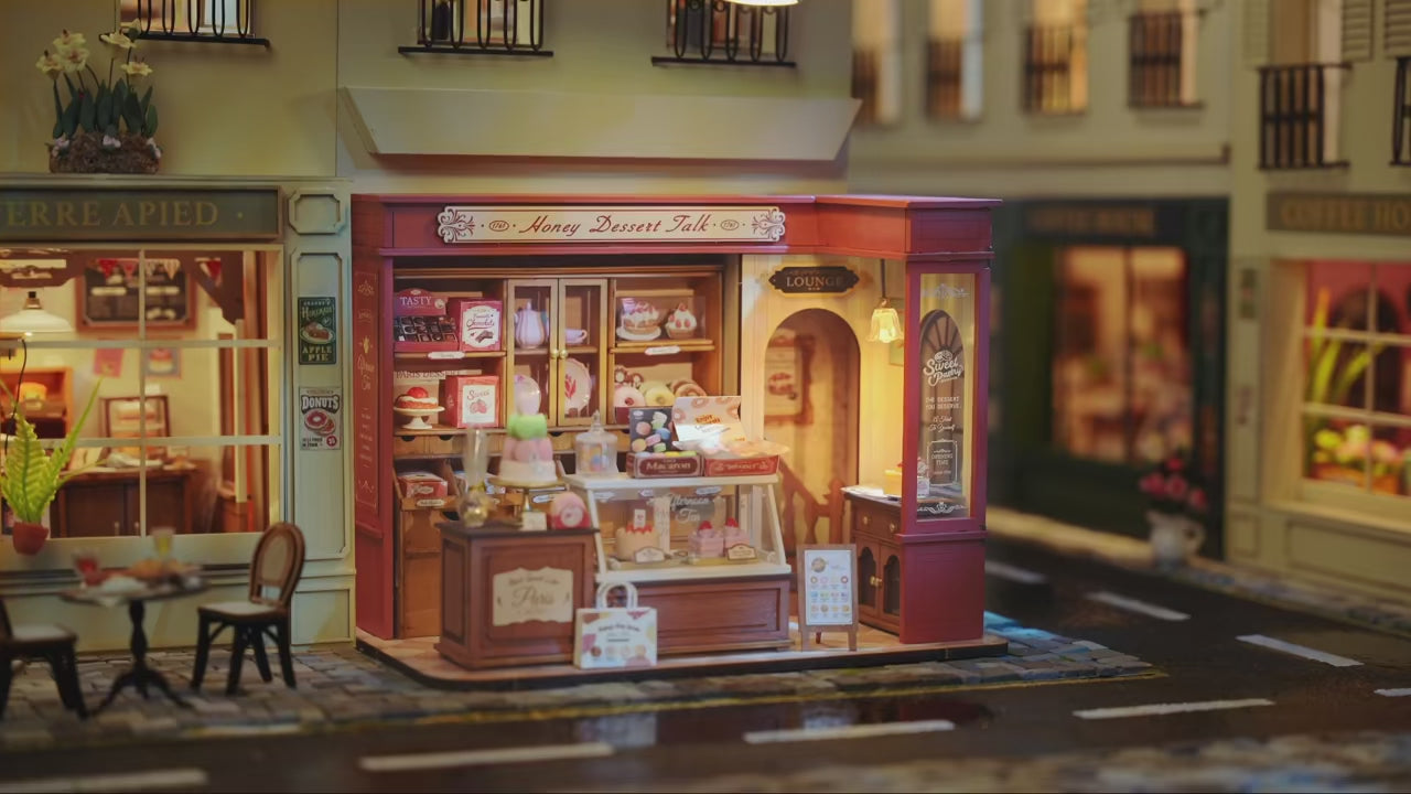 Honey Dessert Talk – DIY Miniature House Kit
