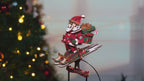 Santa on Skis – 3D Wooden Pendulum Balance Toy Kit