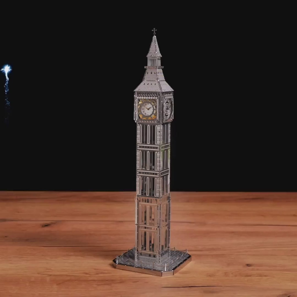 Metal Time The Great Bell London's Big Ben Clock Tower - DIY Metal Model Kit