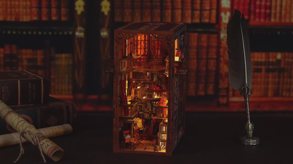 Abbey Library - DIY Book Nook Kit