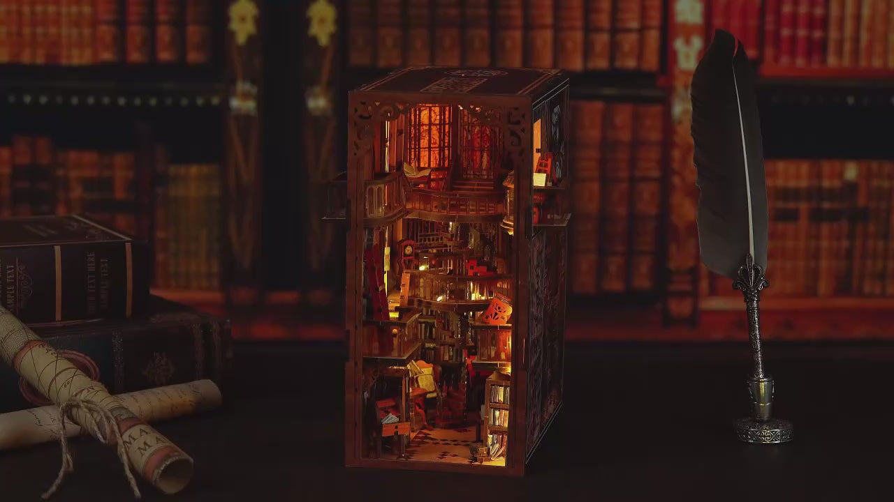 Abbey Library - DIY Book Nook Kit