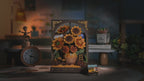Golden Sunflower – DIY Wooden Wall Art Kit