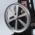 ROKR Thermo Engine large silver flywheel with six spokes, designed to rotate as part of the miniature mechanical engine