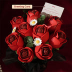 Red Rose Bouquet – DIY Flower Bouquet Kit