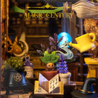 Rolife Whisper Magic Shop miniature apothecary with magical plants, potion bottles, spellbook and fantasy decorations