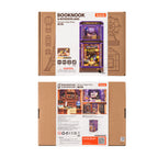 Rolife Whisper Magic Shop TGB22 DIY book nook kit box with 442 pieces, 14+ age recommendation and fantasy apothecary model