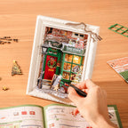 Santa's Toy Shop – 3D Wooden Puzzle Story Frame Kit
