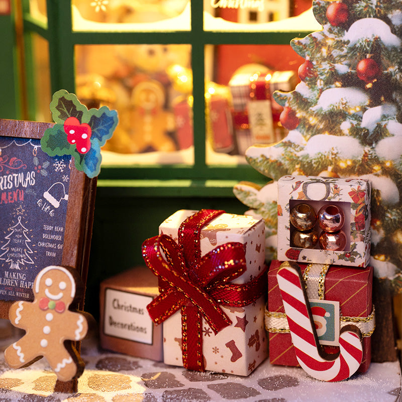 Santa's Toy Shop – 3D Wooden Puzzle Story Frame Kit