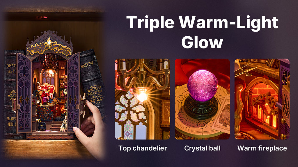 Arcane Magic Corner – Fantasy Book Nook Kit