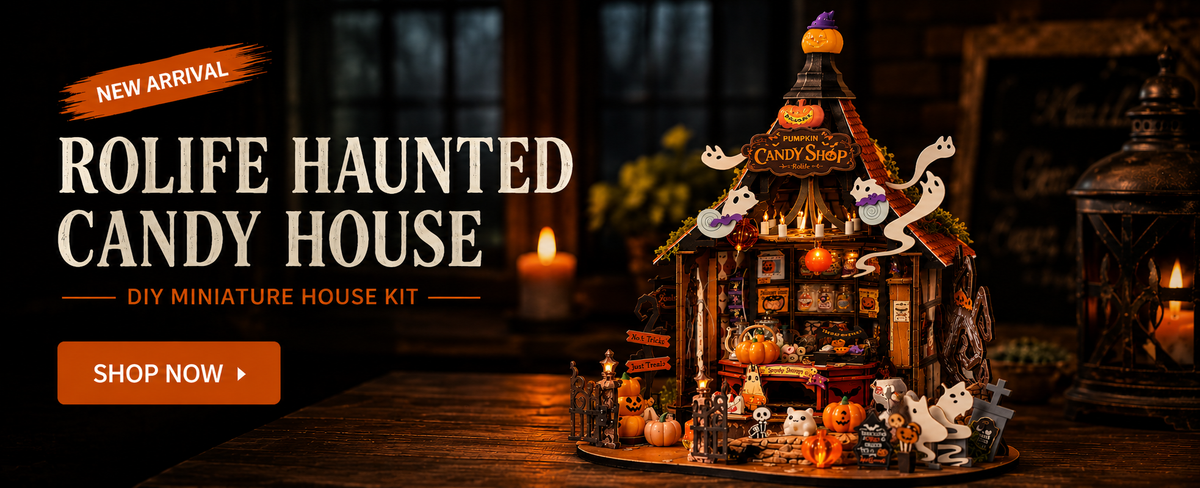 Rolife Haunted Candy House