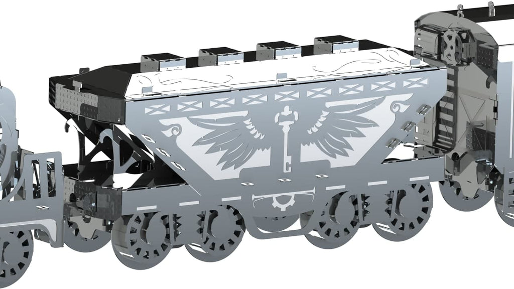 Metal Time Heavy Loco Freight Train – DIY Metal Model Kit