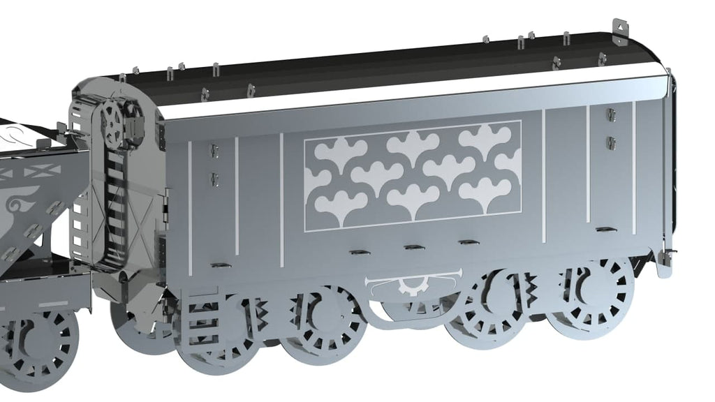 Metal Time Heavy Loco Freight Train – DIY Metal Model Kit